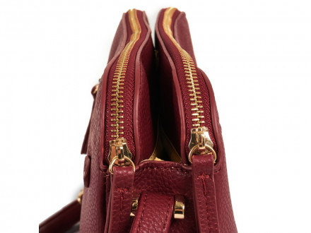 Сумка женская Beverly Hills Polo Club, красный/желтое золото