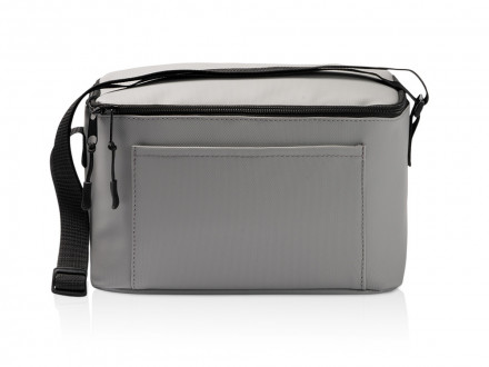 Сумка-холодильник из искусственной кожи с регулируемыми ручками Дэнвер (DENVER), серый