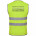 Жилет светоотражающий «Вежливость отражается», желтый неон