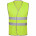 Жилет светоотражающий «Вежливость отражается», желтый неон