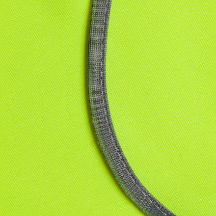 Жилет светоотражающий «Вежливость отражается», желтый неон