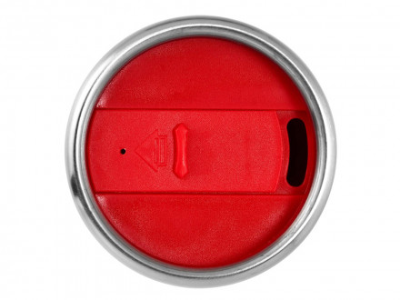 Термостакан Elwood c изоляцией, серебристый/красный