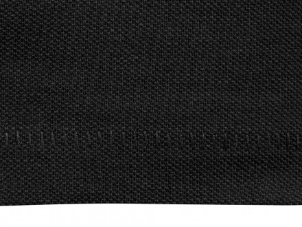 Calgary женская футболка-поло с коротким рукавом, черный