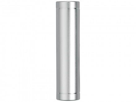 Портативное зарядное устройство Олдбери, 2200 mAh, серебристый