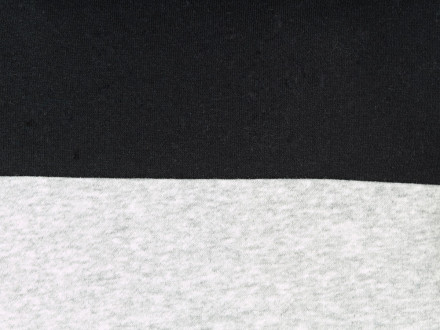 Свитшот блокинг Edinburgh, черный/серый меланж, мужской