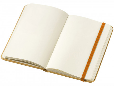 Блокнот А6 Dictum, бежевый/оранжевый