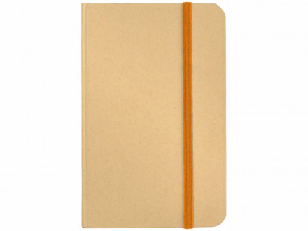 Блокнот А6 Dictum, бежевый/оранжевый