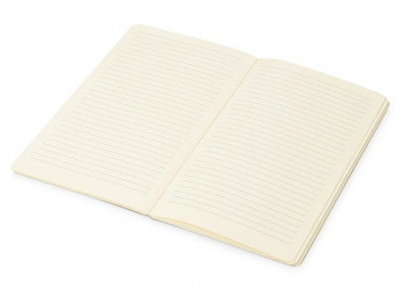 Блокнот Wispy линованный в мягкой обложке, черный