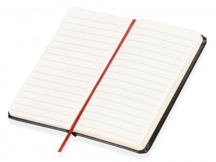 Блокнот Имлес, черный/красный