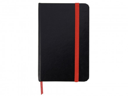 Блокнот Имлес, черный/красный