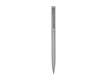 Ручка шариковая автоматическая BrunoVisconti® PALERMO цвет корпуса стальной, 0.7 мм