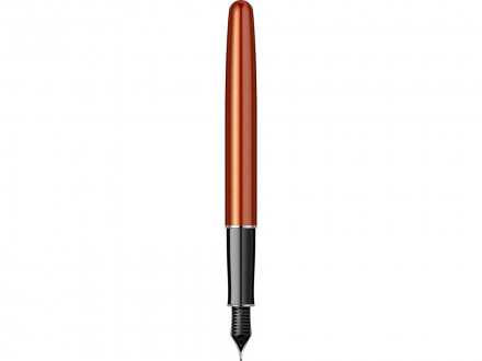 Перьевая ручка Parker Sonnet Essentials Orange SB Steel CT, перо: F, цвет чернил black, в подарочной упаковке.