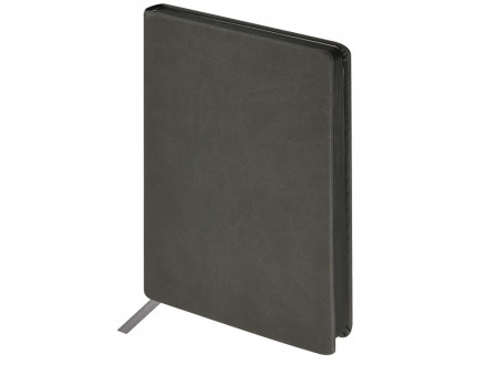 Ежедневник А5 Megapolis Color soft-touch, серый