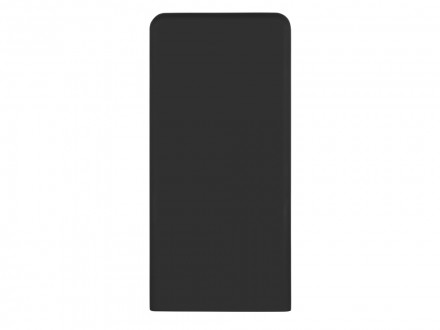 Портативное зарядное устройство с синей подсветкой логотипа Faros, soft-touch, 4000 mAh (P)