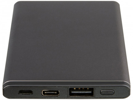 Зарядное устройство Torque 5000 мА/ч с разъемом Type C, серый