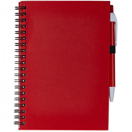 Блокнот Spiral Viral, красный