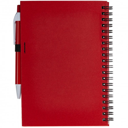 Блокнот Spiral Viral, красный
