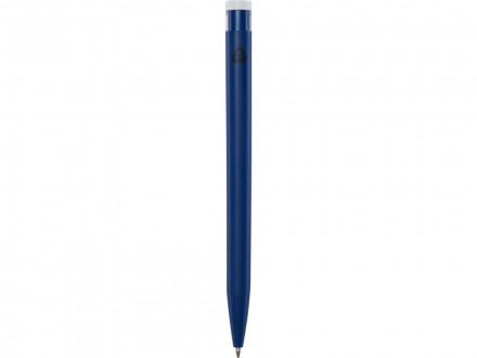 Шариковая ручка Unix из переработанной пластмассы, черные чернила - Нейви