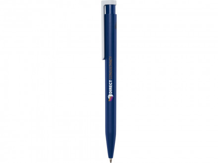 Шариковая ручка Unix из переработанной пластмассы, черные чернила - Нейви