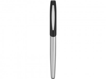 Ручка роллер Roma, серебристый/черный