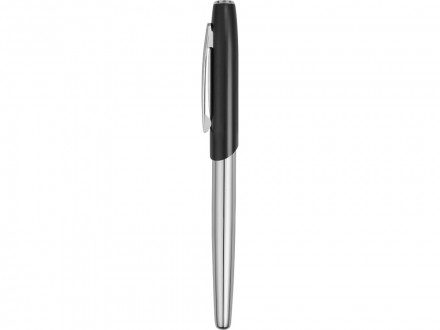 Ручка роллер Roma, серебристый/черный
