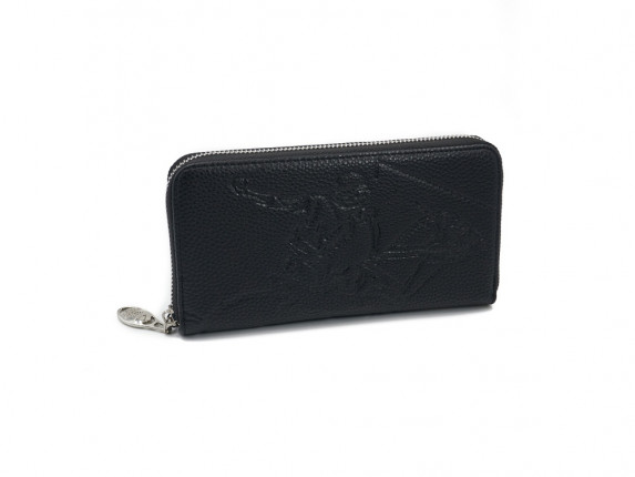 Кошелек женский Beverly Hills Polo Club, черный/стальной