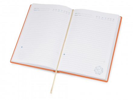 Ежедневник недатированный А5 Medley AR , оранжевый