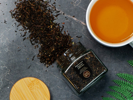 Чай черный, серия Ceremony, Дарджилинг ришихат (Северная Индия), стеклянная банка