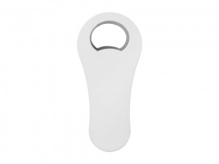 Магнитная открывалка для бутылок Rally, белый