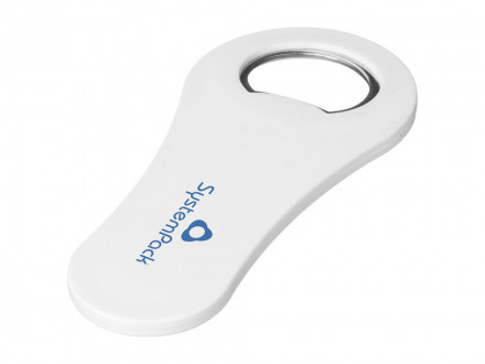 Магнитная открывалка для бутылок Rally, белый