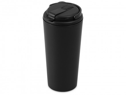Термокружка с трубочкой Moment Straw, 350 мл, черный