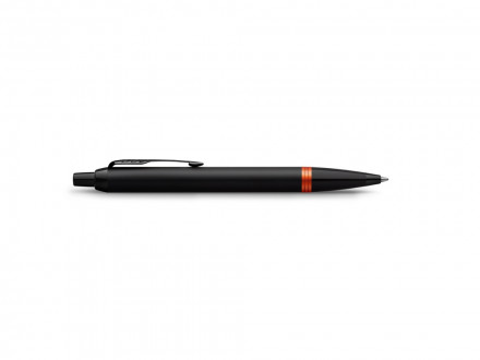 Шариковая ручка Parker IM Vibrant Rings Flame Orange, стержень: M blue, в подарочной упаковке.