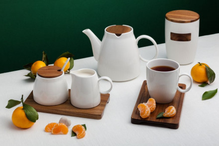 Банка для хранения Piacente, белая