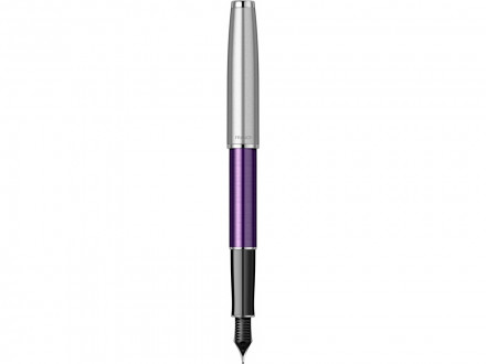 Перьевая ручка Parker Sonnet Essentials Violet SB Steel CT, перо: F, цвет чернил black, в подарочной упаковке.