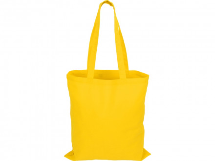 Сумка для шопинга Carryme 140 хлопковая, 140 г/м2, желтый