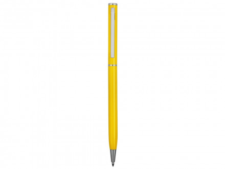 Ручка металлическая шариковая Атриум, желтый