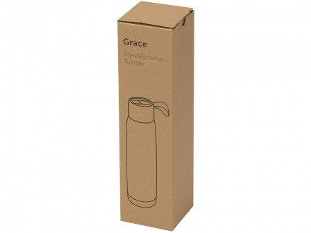 Термобутылка Grace 320мл, черный