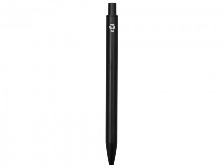 Ручка металлическая шариковая Groove M Recy, черный