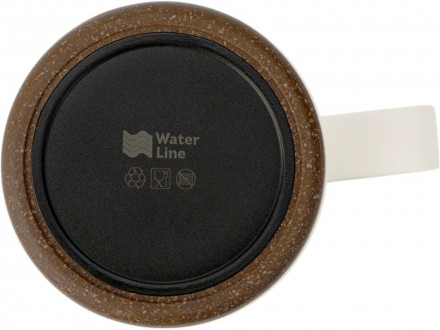 Стальная кружка с двойными стенками Swipe, белый0,00