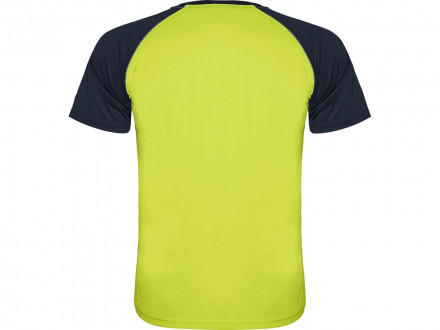 Спортивная футболка Indianapolis детская, неоновый желтый/нэйви