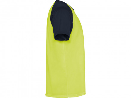 Спортивная футболка Indianapolis детская, неоновый желтый/нэйви