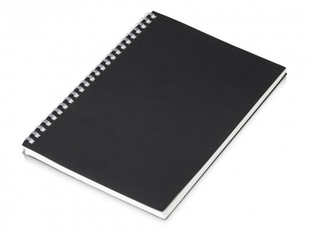 Подарочный набор c термокружкой, блокнотом, ручкой и свечкой, темно - синий