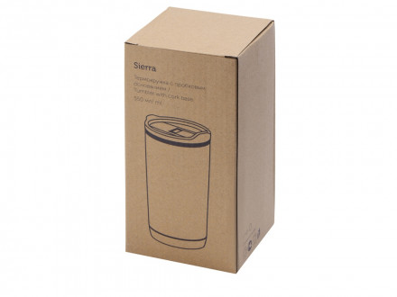 Термокружка Sierra. Бежевый