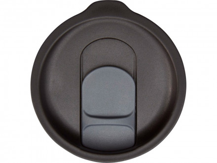 Кружка Nordia объемом 400 мл из переработанных материалов с двойными стенками, серый