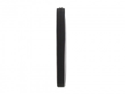 Кошелёк-барсетка BUGATTI Atlanta, на молнии, чёрный, натуральная воловья кожа, 21х2х12 см