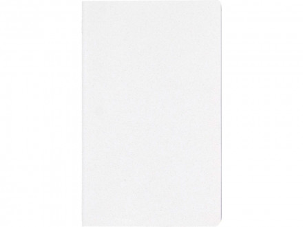 Блокнот Fabia с переплетом, изготовленный из рубленой бумаги, белый