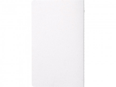 Блокнот Fabia с переплетом, изготовленный из рубленой бумаги, белый