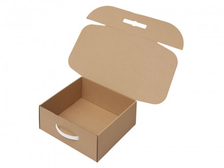 Коробка подарочная Хэнди (Handy), L, крафт