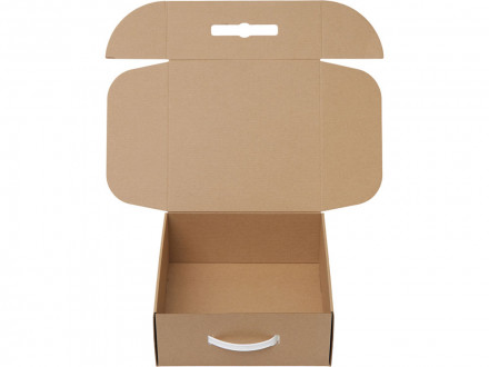 Коробка подарочная Хэнди (Handy), L, крафт