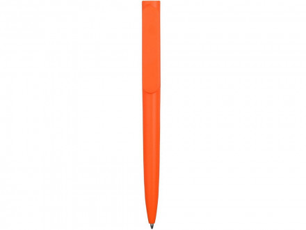 Ручка пластиковая шариковая Umbo, оранжевый/черный